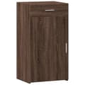 Miniatyrbillede 3 af 11: vidaXL skab 50x42,5x93 cm konstrueret træ brun sonoma-eg