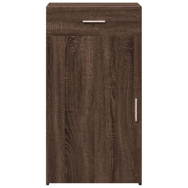 vidaXL skab 50x42,5x93 cm konstrueret træ brun sonoma-eg