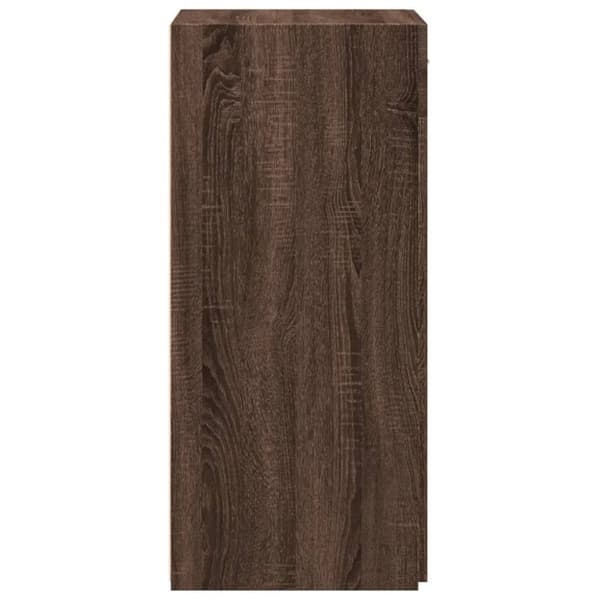 vidaXL skab 50x42,5x93 cm konstrueret træ brun sonoma-eg