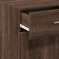 Miniatyrbillede 10 af 11: vidaXL skab 50x42,5x93 cm konstrueret træ brun sonoma-eg