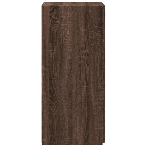 vidaXL Senkki ruskea tammi 45x42,5x93 cm tekninen puu