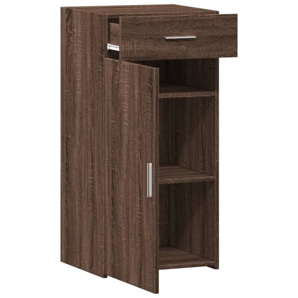 vidaXL Senkki ruskea tammi 45x42,5x93 cm tekninen puu
