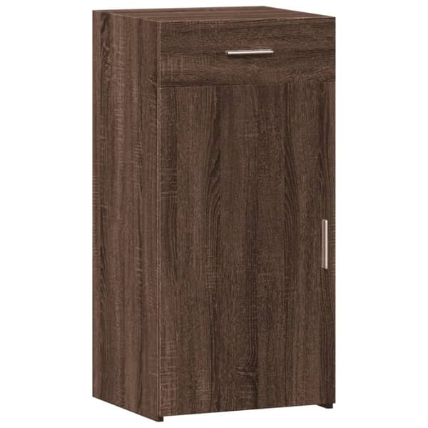 vidaXL Senkki ruskea tammi 45x42,5x93 cm tekninen puu