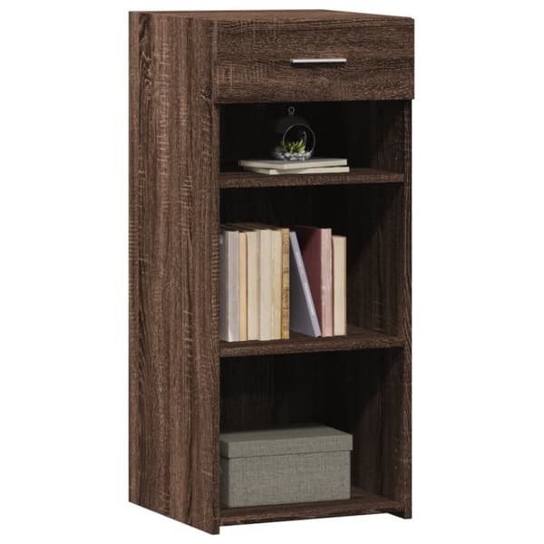 vidaXL Senkki ruskea tammi 40x42,5x93 cm tekninen puu
