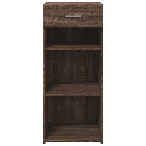 vidaXL Senkki ruskea tammi 40x42,5x93 cm tekninen puu