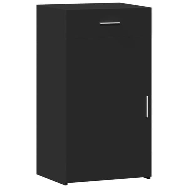 vidaXL Senkki musta 50x42,5x93 cm tekninen puu