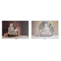 Miniatyrbild 1 av 4: Dekorationslåda DKD Home Decor Multicolour Trä MDF Buddha Räknare (2 antal)