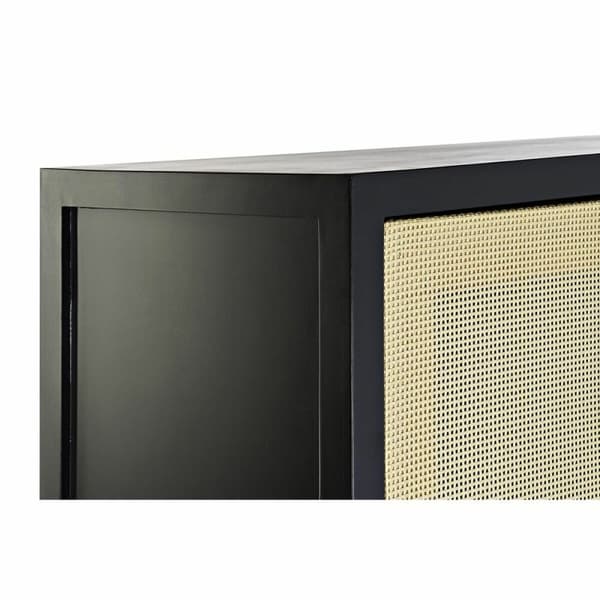 Skåp DKD Home Decor 80 x 38 x 160 cm Gran Naturell Svart