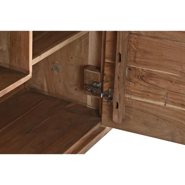 Skab DKD Home Decor 145 x 40 x 153 cm Krystal Brun Akacie