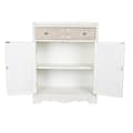 Miniatyrbillede 4 af 9: Skab DKD Home Decor Hvid Natur Krystal Gran 86 x 40 x 180 cm 80 x 42 x 180 cm