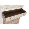 Miniatyrbillede 5 af 9: Skab DKD Home Decor Hvid Natur Krystal Gran 86 x 40 x 180 cm 80 x 42 x 180 cm