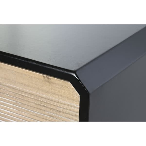 Skænk DKD Home Decor Sort Træ (120 x 40 x 90 cm)