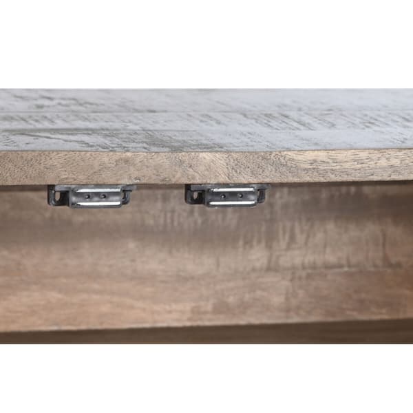 Skænk DKD Home Decor Mørkebrun Mørkegrå 180 x 40 x 80 cm