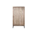 Miniatyrbillede 10 af 10: Skab Home ESPRIT Brun Sort Sølvfarvet 90 x 38 x 170 cm