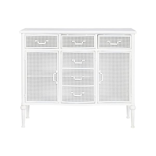 Skænk Home ESPRIT Hvid 101 x 42 x 85 cm