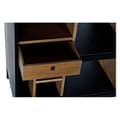 Miniatyrbilde 4 av 6: Sidebord DKD Home Decor Alvin Svart Naturell Jern Fresno 160 x 40 x 75 cm