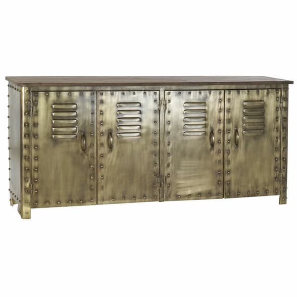 Sidebord DKD Home Decor Gyllen Metall 152 x 35 x 69 cm