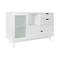 Miniatyrbilde 1 av 5: Sidebord DKD Home Decor Krystall Paulownia-tre Tre MDF (120 x 35 x 80 cm)