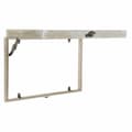 Miniatyrbilde 2 av 3: Nøkkelskap DKD Home Decor Svart Gyllen Tre MDF 2 enheter 46,5 x 6 x 31,5 cm