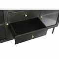 Miniatyrbilde 3 av 10: Sidebord DKD Home Decor Naturell Svart Gyllen Metall Treverk av mangotre (145 x 40 x 85 cm)