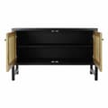 Miniatyrbilde 7 av 7: Sidebord DKD Home Decor Svart Gran Naturell Rotting (120 x 38 x 76 cm)