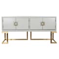 Miniatyrbilde 8 av 8: Sidebord DKD Home Decor Hvit Metall Poppel (178 x 50 x 90 cm)