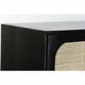 Miniatyrbilde 2 av 8: Sidebord DKD Home Decor Svart Gyllen Naturell Rotting Treverk av mangotre 150 x 40 x 78 cm