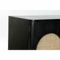 Miniatyrbilde 8 av 8: Sidebord DKD Home Decor Svart Naturell Rotting Treverk av mangotre (150 x 40 x 65 cm)