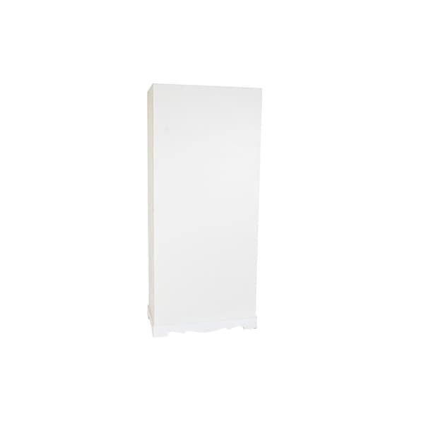 Skap DKD Home Decor Hvit Naturell Krystall Gran 86 x 40 x 180 cm 80 x 42 x 180 cm