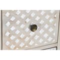 Miniatyrbilde 4 av 10: Sidebord DKD Home Decor Hvit Naturell Treverk av mangotre 115 x 42 x 75 cm