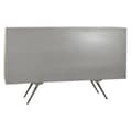Pikkukuva 9 / 9: Sivupöytä DKD Home Decor Harmaa Kullattu Metalli Valkoinen Mangopuu (152 x 43 x 84 cm)