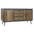 Pikkukuva 1 / 5: Sivupöytä DKD Home Decor 144 x 45 x 75 cm Kuusi Luonnollinen Metalli Vaaleanharmaa