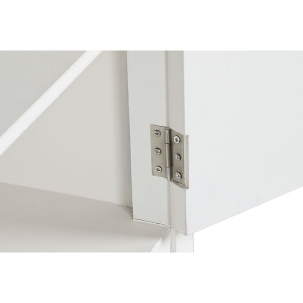 Sivupöytä DKD Home Decor Valkoinen Kuusi Puu MDF 160 x 40 x 86 cm