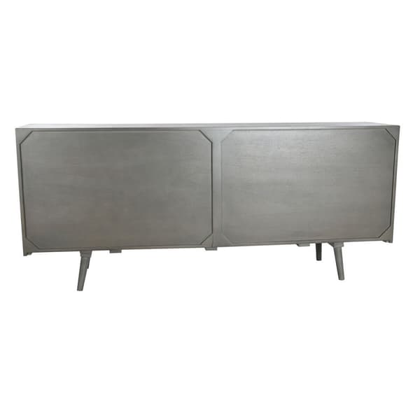 Sivupöytä DKD Home Decor 177 x 38 x 75 cm Puu Tumman harmaa