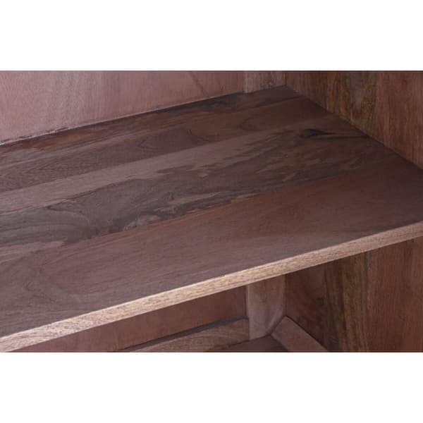Sivupöytä DKD Home Decor Valkoinen Mangopuu 186 x 45,7 x 86 cm