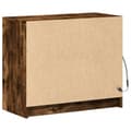 Miniatyrbilde 10 av 11: vidaXL Skjenk med LED røkt eik 72x34x61 cm konstruert tre