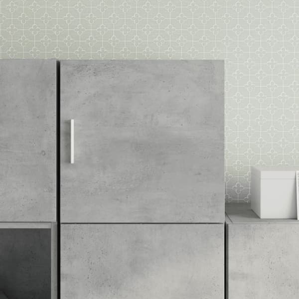 vidaXL Veggskap betonggrå 40x42,5x40 cm konstruert tre