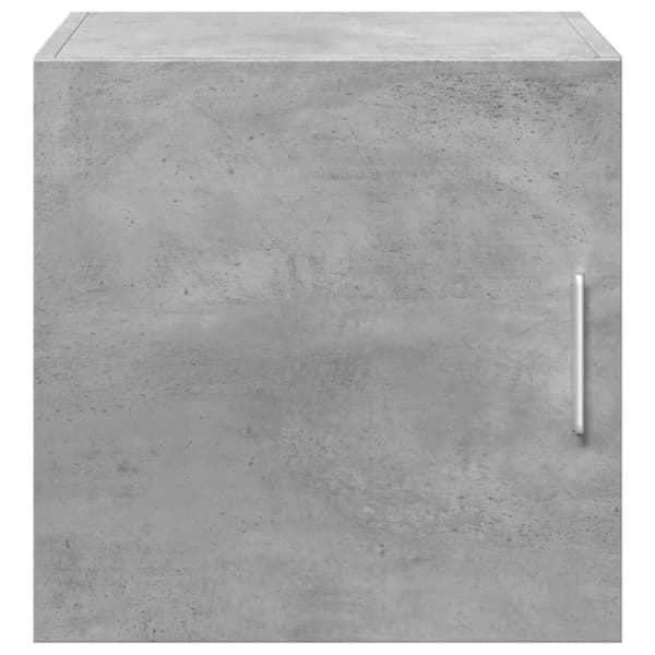 vidaXL Seinäkaappi betoninharmaa 40x42,5x40 cm tekninen puu