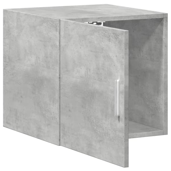 vidaXL Seinäkaappi betoninharmaa 40x42,5x40 cm tekninen puu