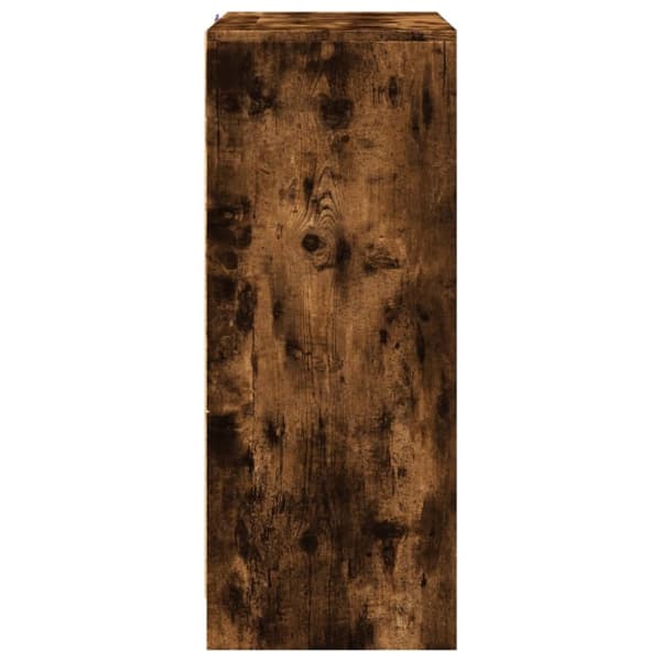 vidaXL Senkki LED-valoilla savutammi 77x34x85 cm tekninen puu