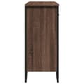 Pikkukuva 7 / 11: vidaXL Senkki ruskea tammi 97x32,5x74,5 cm tekninen puu