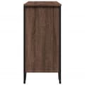 Miniatyrbilde 6 av 11: vidaXL Skjenk brun eik 91x35,5x74,5 cm konstruert tre