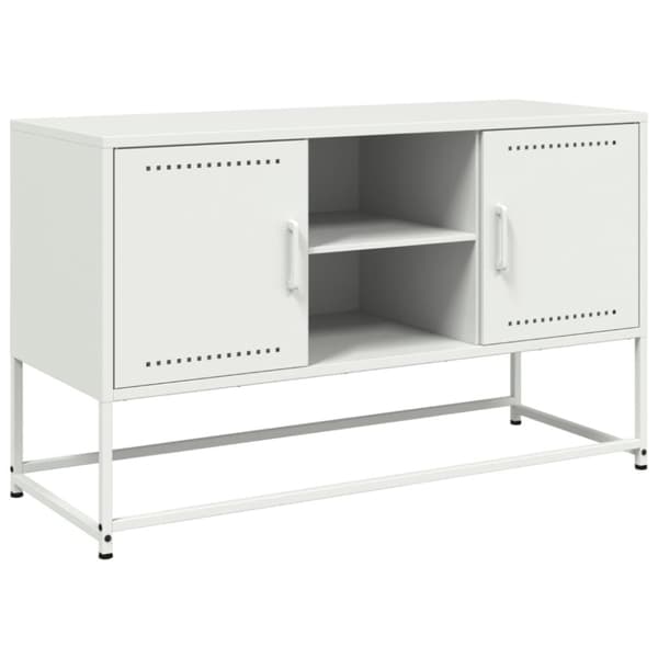 vidaXL Högskåp senapsgul 100,5x39x107 cm stål