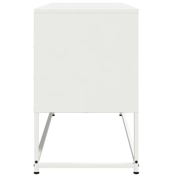 vidaXL Högskåp senapsgul 100,5x39x107 cm stål