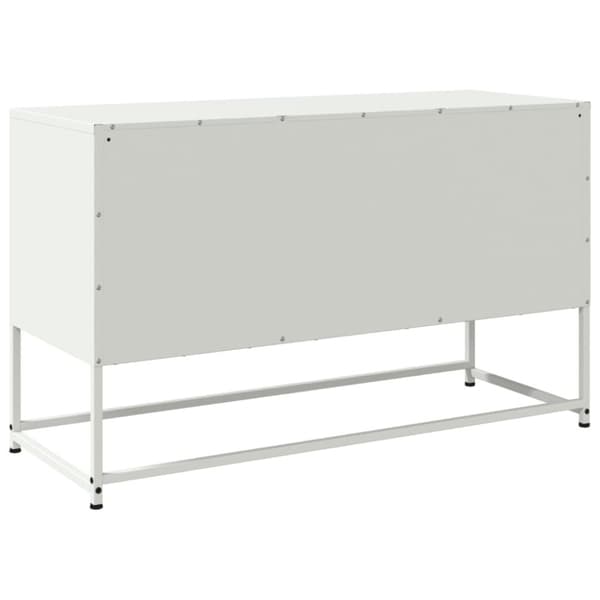 vidaXL Högskåp senapsgul 100,5x39x107 cm stål
