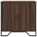 Pikkukuva 5 / 11: vidaXL Senkki ruskea tammi 78x35,5x74,5 cm tekninen puu