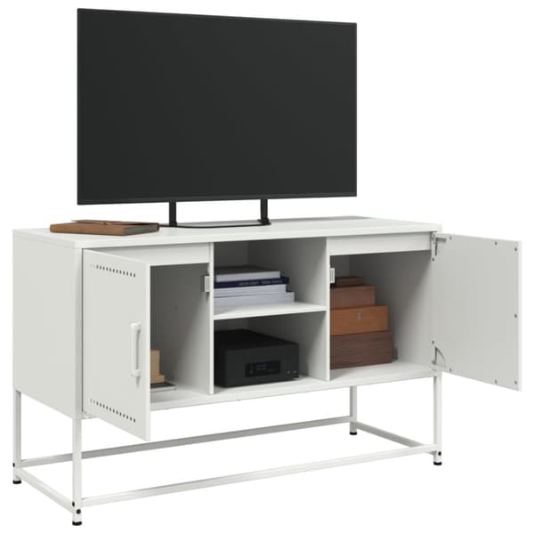 vidaXL højskab 100,5x39x107 cm stål sennepsgul