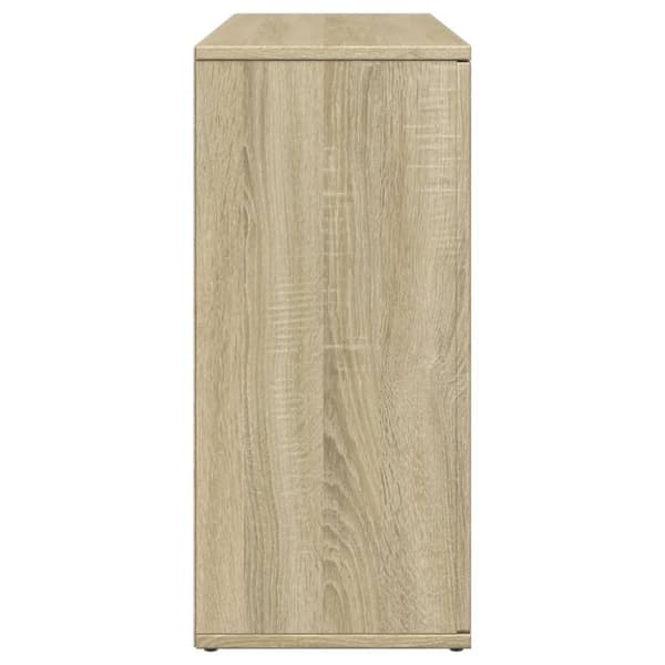 vidaXL Skänk sonoma-ek 90,5x29,5x65 cm konstruerat trä