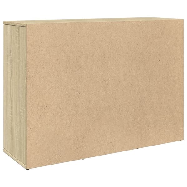 vidaXL Skänk sonoma-ek 90,5x29,5x65 cm konstruerat trä