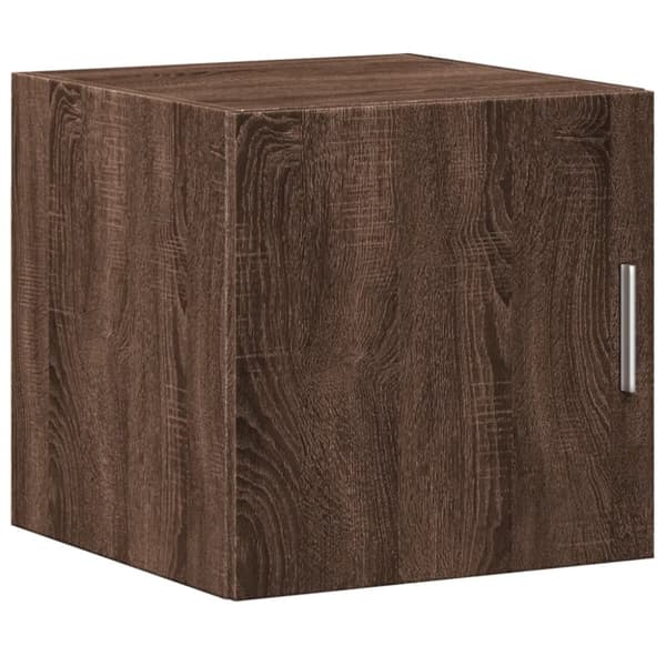 vidaXL Veggskap brun eik 40x42,5x40 cm konstruert tre